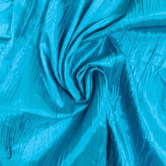 Light Teal Shimmery Satin Fabric - Picture 1 of 5